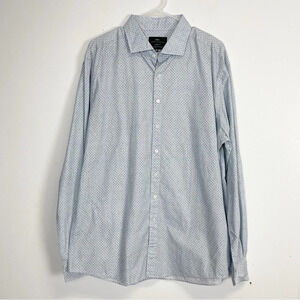 NEW Rodd & Gunn Shirt Mens 2XL Blue Long Sleeve Shirt Button Up Sports Fit NWOT